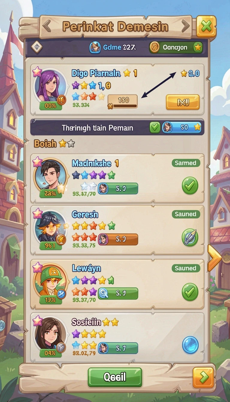Beragam pilihan permainan menarik dalam aplikasi Download wayang88 APK untuk Android.